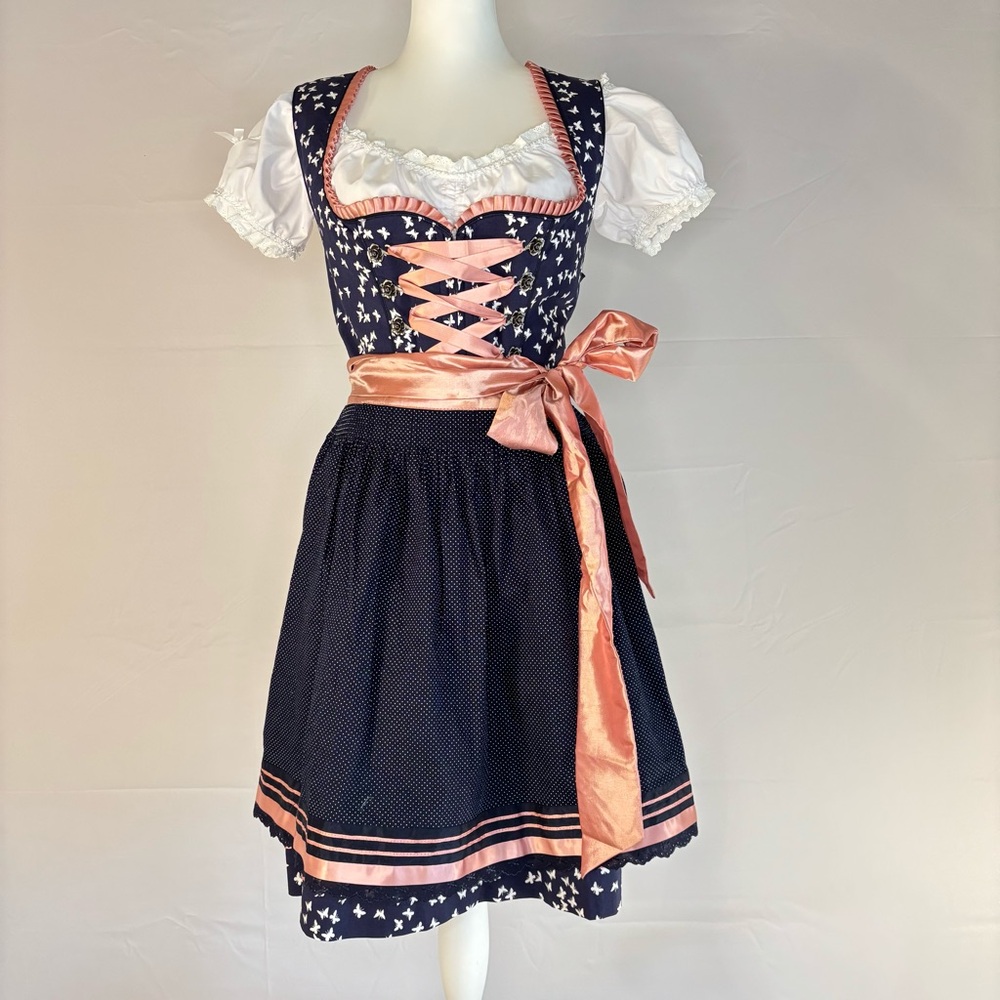 Authentic German Dirndl Krüger Madl Set ~Size 12 US – Exclusive Oktoberfest